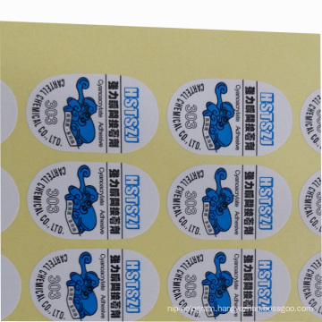 Full Color Printing Self Adhesive Sticker for Advertising